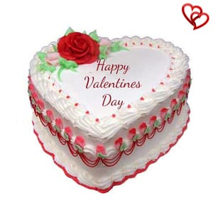 1 Kg Valentines Day Vanila Cake